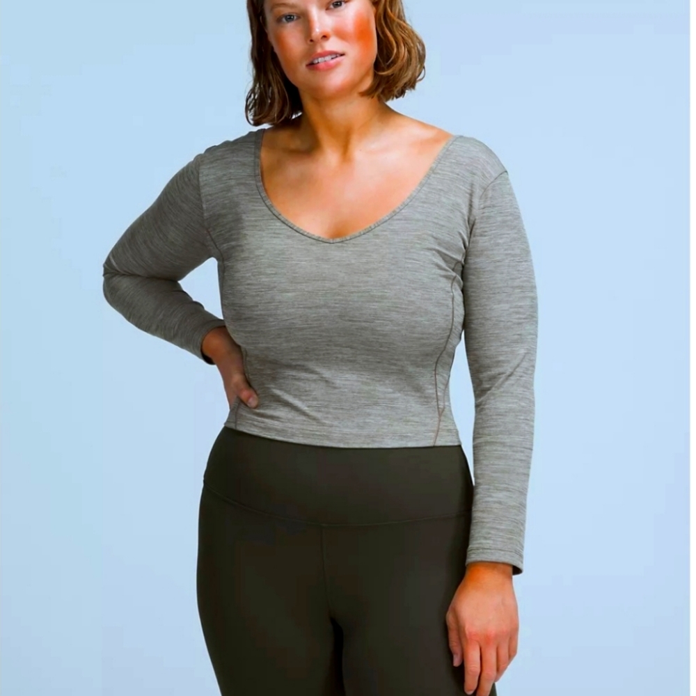 lululemon Long sleeve crop